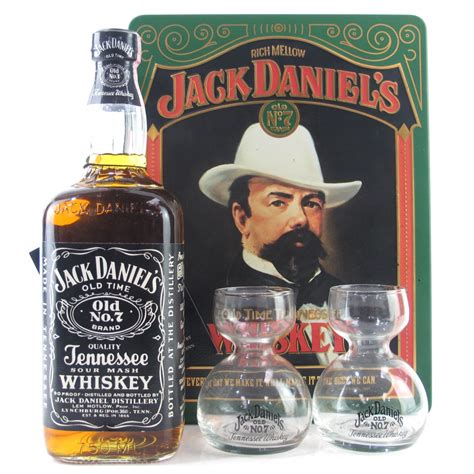 jack daniel's whiskey tin